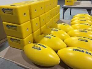 DeepWater Buoyancy Labeling Marine Equipment With Mold In Graphics, polymer fusion labeling for plastics